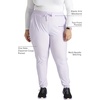 image:imageCherokee Form CK095 Womens Mid Rise Tapered Leg Drawstring PantLavender Haze