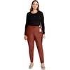 image:imageCherokee Form CK095 Womens Mid Rise Tapered Leg Drawstring PantMasala