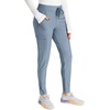 image:imageCherokee Form CK095 Womens Mid Rise Tapered Leg Drawstring PantOcean Ash