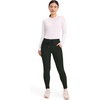 image:imageCherokee Form CK095 Womens Mid Rise Tapered Leg Drawstring PantOlive Branch
