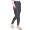 image:imageCherokee Form CK095 Womens Mid Rise Tapered Leg Drawstring PantPewter