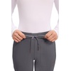 image:imageCherokee Form CK095 Womens Mid Rise Tapered Leg Drawstring PantPewter