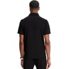 image:imageCherokee Infinity Polo Mens Scrub Top Zip Chest Pocket 360 StretchBlack