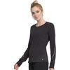 image:imageCherokee Infinity Women Underscrubs Long Sleeve Knit Tee CK765Pewter  Black