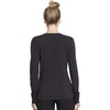 image:imageCherokee Infinity Women Underscrubs Long Sleeve Knit Tee CK765Pewter  Black