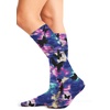 image:imageCherokee Knee High Compression Socks 815 mmHg Lightweight Printed Support Stockings 1 Pair COMFORTSUPPORTButterfly Flutter