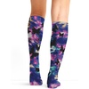 image:imageCherokee Knee High Compression Socks 815 mmHg Lightweight Printed Support Stockings 1 Pair COMFORTSUPPORTButterfly Flutter