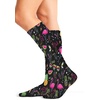 image:imageCherokee Knee High Compression Socks 815 mmHg Lightweight Printed Support Stockings 1 Pair COMFORTSUPPORTFlamingo Party