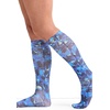 image:imageCherokee Knee High Compression Socks 815 mmHg Lightweight Printed Support Stockings 1 Pair COMFORTSUPPORTGarden Silhouette