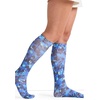 image:imageCherokee Knee High Compression Socks 815 mmHg Lightweight Printed Support Stockings 1 Pair COMFORTSUPPORTGarden Silhouette