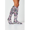 image:imageCherokee Knee High Compression Socks 815 mmHg Lightweight Printed Support Stockings 1 Pair COMFORTSUPPORTHorse Play