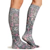 image:imageCherokee Knee High Compression Socks 815 mmHg Lightweight Printed Support Stockings 1 Pair COMFORTSUPPORTNurse Power
