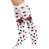image:imageCherokee Printsupport Women 12 mmHg Support SocksAll My Heart