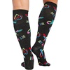 image:imageCherokee Printsupport Women 12 mmHg Support SocksBee Ausome