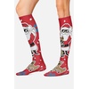 image:imageCherokee Printsupport Women 12 mmHg Support SocksBright Holiday