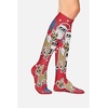 image:imageCherokee Printsupport Women 12 mmHg Support SocksBright Holiday