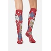 image:imageCherokee Printsupport Women 12 mmHg Support SocksBright Holiday