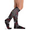 image:imageCherokee Printsupport Women 12 mmHg Support SocksColorful Christmas