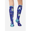 image:imageCherokee Printsupport Women 12 mmHg Support SocksCowboy Cats