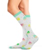 image:imageCherokee Printsupport Women 12 mmHg Support SocksCupcake Party