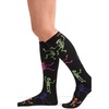 image:imageCherokee Printsupport Women 12 mmHg Support SocksDancing Skeletons