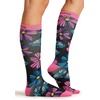 image:imageCherokee Printsupport Women 12 mmHg Support SocksFloral Flashback