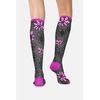 image:imageCherokee Printsupport Women 12 mmHg Support SocksFlower Power