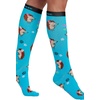 image:imageCherokee Printsupport Women 12 mmHg Support SocksHedgehugs