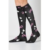 image:imageCherokee Printsupport Women 12 mmHg Support SocksRibbons n Hearts