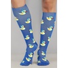 image:imageCherokee Printsupport Women 12 mmHg Support SocksRubber Duckies