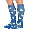 image:imageCherokee Printsupport Women 12 mmHg Support SocksRubber Duckies