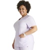 image:imageCherokee Scrub Top Women VNeck Classic Fit 2 Pocket Form Medical ScrubsLavender Haze
