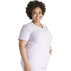 image:imageCherokee Scrub Top Women VNeck Classic Fit 2 Pocket Form Medical ScrubsLavender Haze