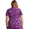 image:imageWomens Round Neck Print Top with Brush Away Blooms by InfinityLeopard Vibes