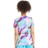 image:imageWomens Round Neck Print Top with Brush Away Blooms by InfinityPainted Prism