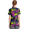 image:imageWomens Round Neck Print Top with Brush Away Blooms by InfinityPortal