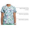 image:imageWomens Round Neck Print Top with Brush Away Blooms by InfinityTropic Texture
