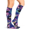 image:imageCherokee Knee High Compression Socks 815 mmHg Lightweight Printed Support Stockings 1 Pair COMFORTSUPPORTButterfly Flutter