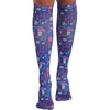 image:imageCherokee Knee High Compression Socks 815 mmHg Lightweight Printed Support Stockings 1 Pair COMFORTSUPPORTScrub Love