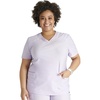 image:imageCherokee Scrub Top Women VNeck Classic Fit 2 Pocket Form Medical ScrubsLavender Haze