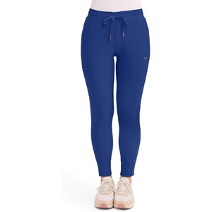 image:imageCherokee Form CK095 Womens Mid Rise Tapered Leg Drawstring PantGalaxy Blue