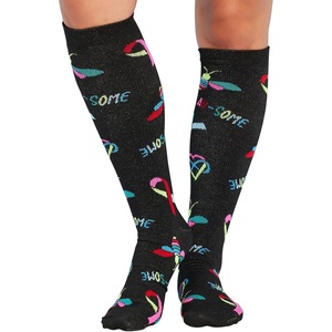 image:imageCherokee Printsupport Women 12 mmHg Support SocksBee Ausome