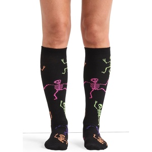 image:imageCherokee Printsupport Women 12 mmHg Support SocksDancing Skeletons