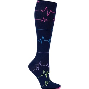 image:imageCherokee Printsupport Women 12 mmHg Support SocksEkg Zigzag
