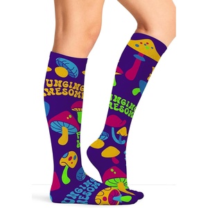 image:imageCherokee Printsupport Women 12 mmHg Support SocksFungi