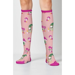 image:imageCherokee Printsupport Women 12 mmHg Support SocksGnomes At Home