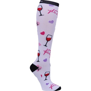 image:imageCherokee Printsupport Women 12 mmHg Support SocksOff Duty