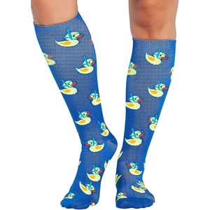 image:imageCherokee Printsupport Women 12 mmHg Support SocksRubber Duckies
