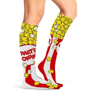 image:imageCherokee Printsupport Women 12 mmHg Support SocksWhats Poppin