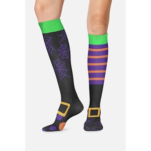 image:imageCherokee Printsupport Women 12 mmHg Support SocksWitching Hour